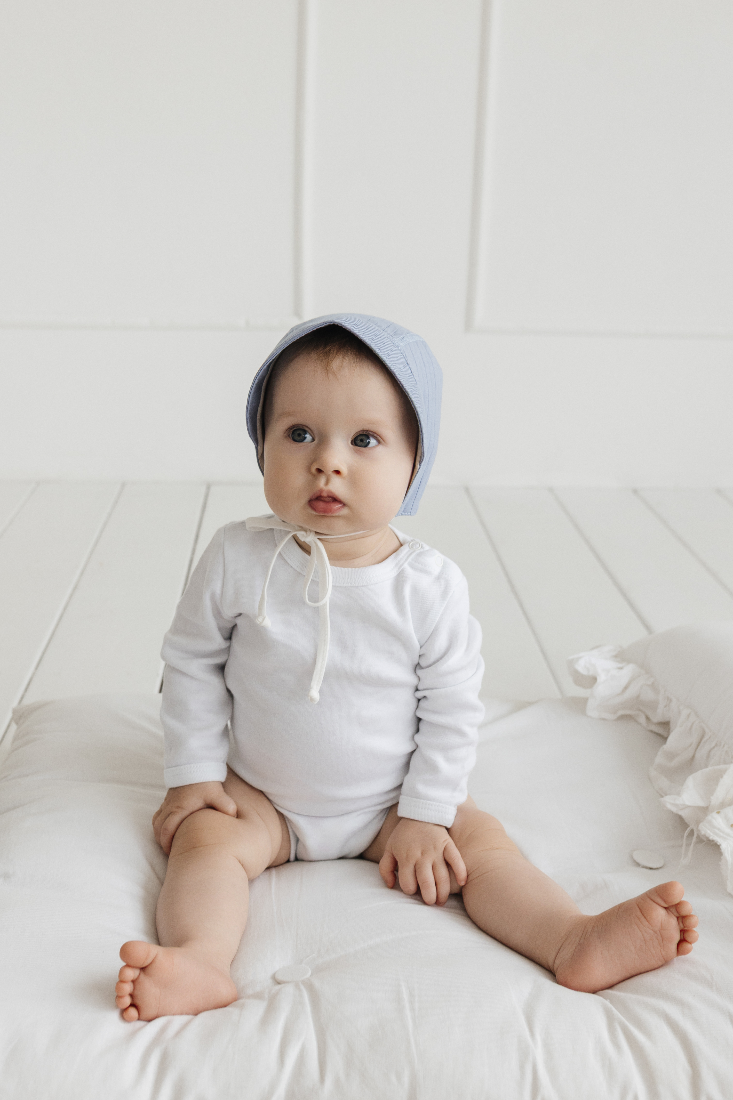 Чепчик Чудо-Кроха KL-168/светло-джинсовый - фото 2