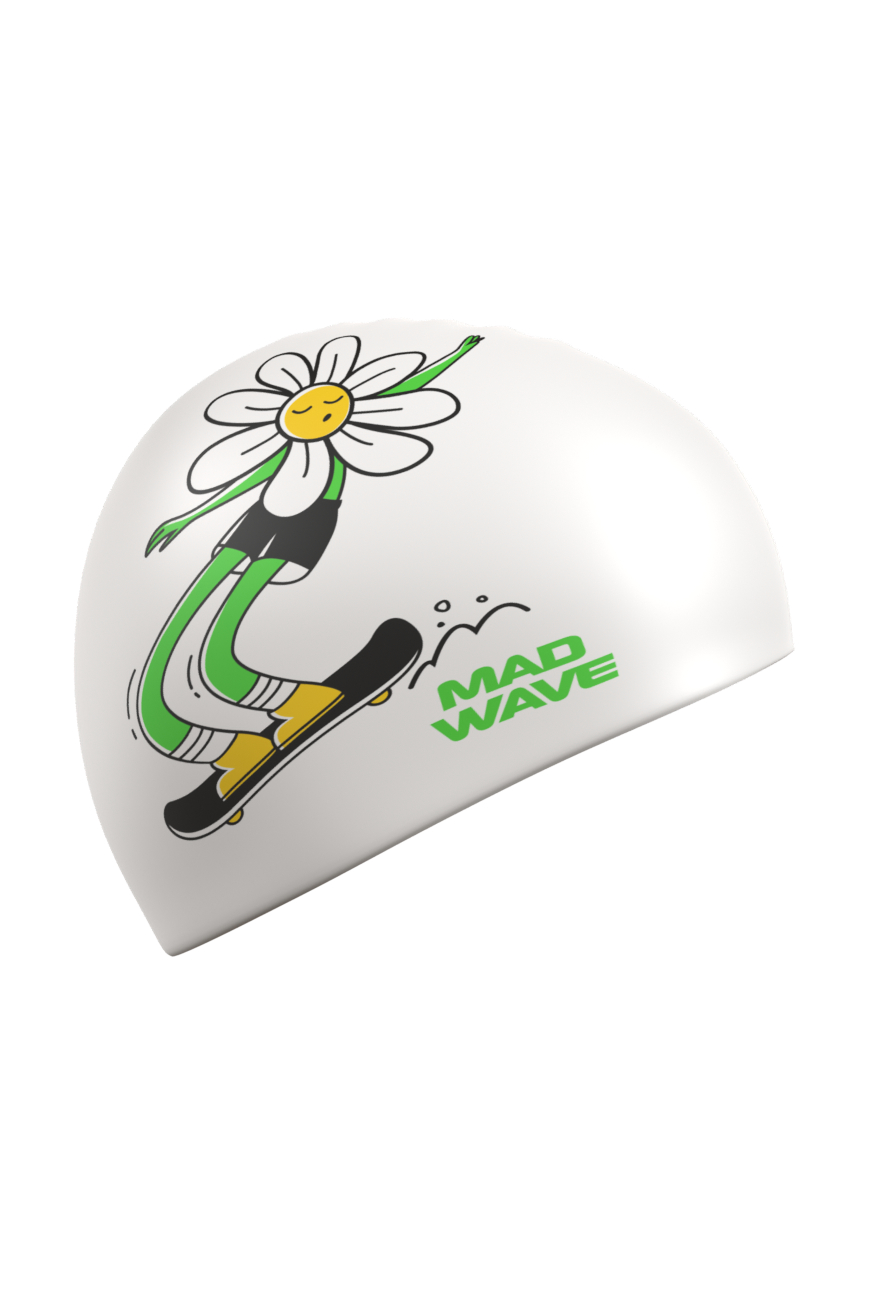 Шапочка для бассейна Mad Wave Daisy M0574 09 0 00W - фото 1