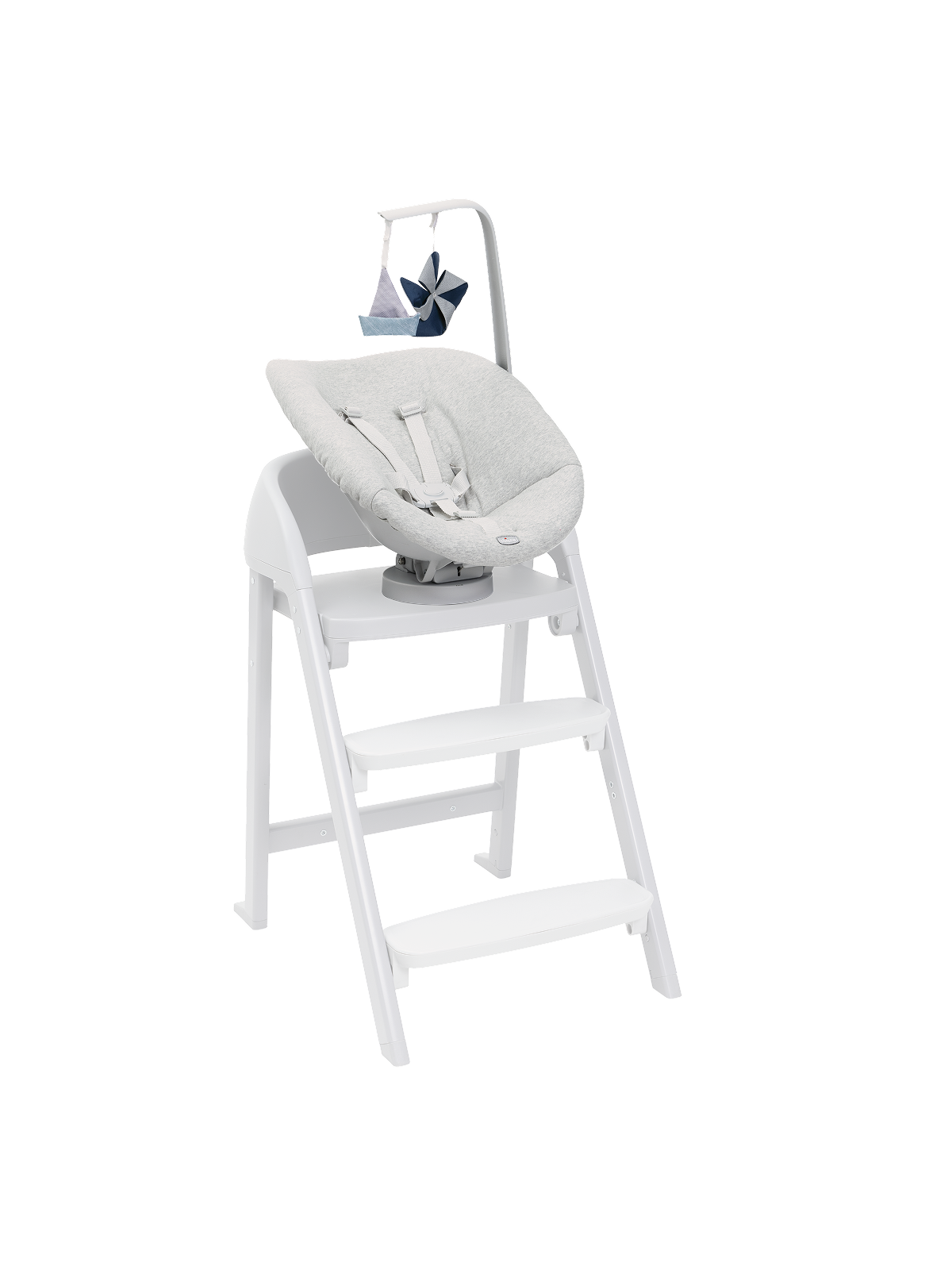 Бустер Chicco Crescendo Recliner Grey серый на стульчик для кормления - фото 1