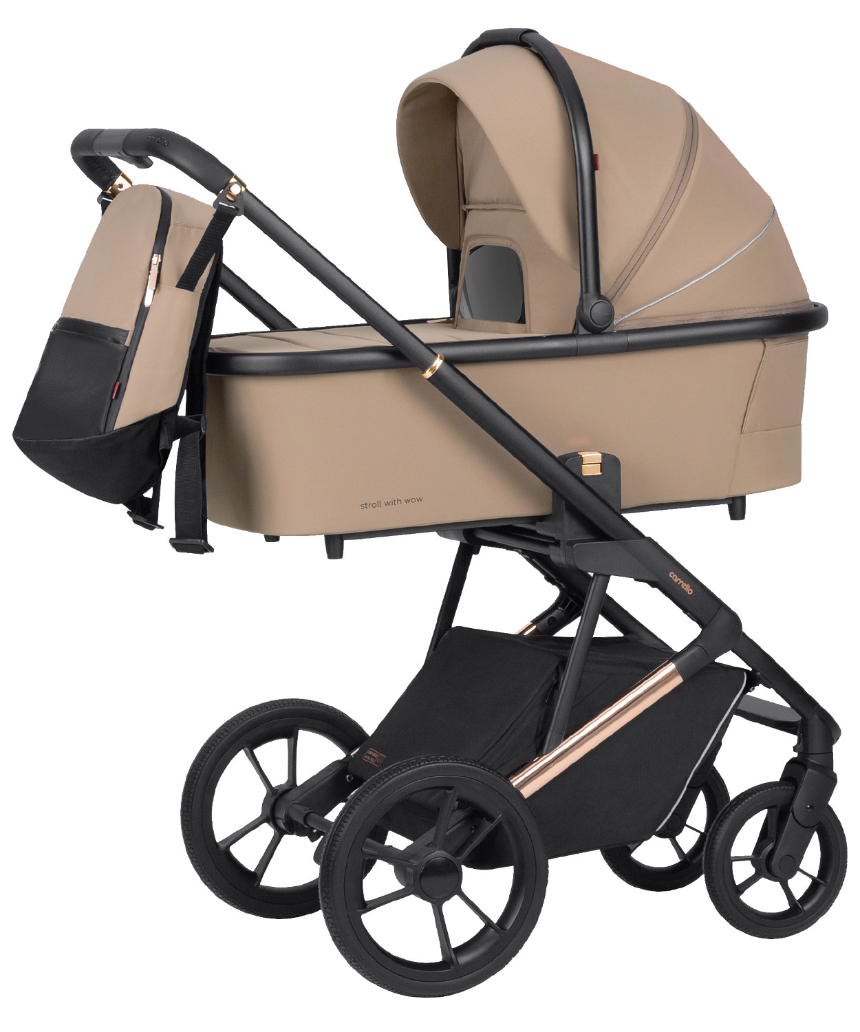 Коляска 2в1 Carrello Sigma CRL-6509 бежевый - фото 1