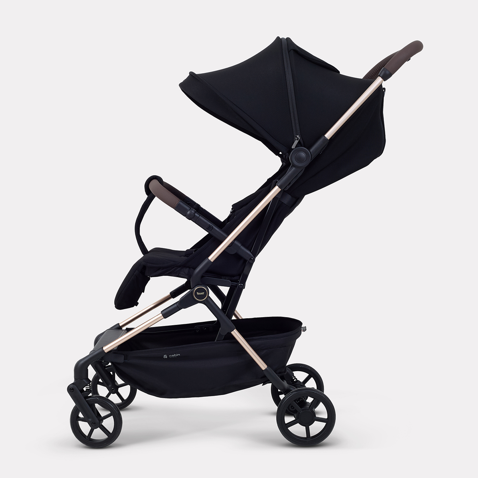Коляска прогулочная Rant Avion черный - фото 6