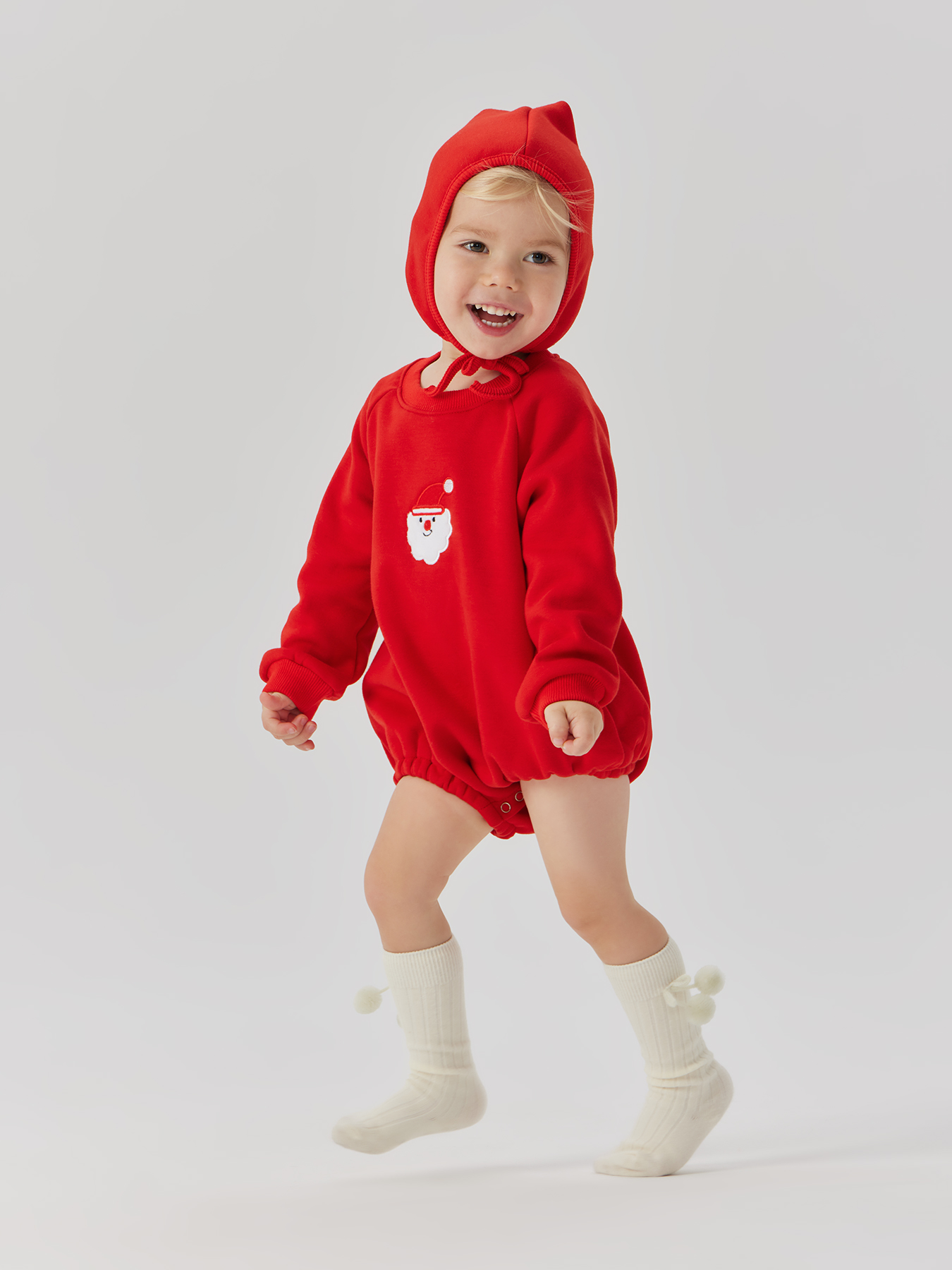 Боди и шапочка Happy Baby 88573-0_red - фото 16