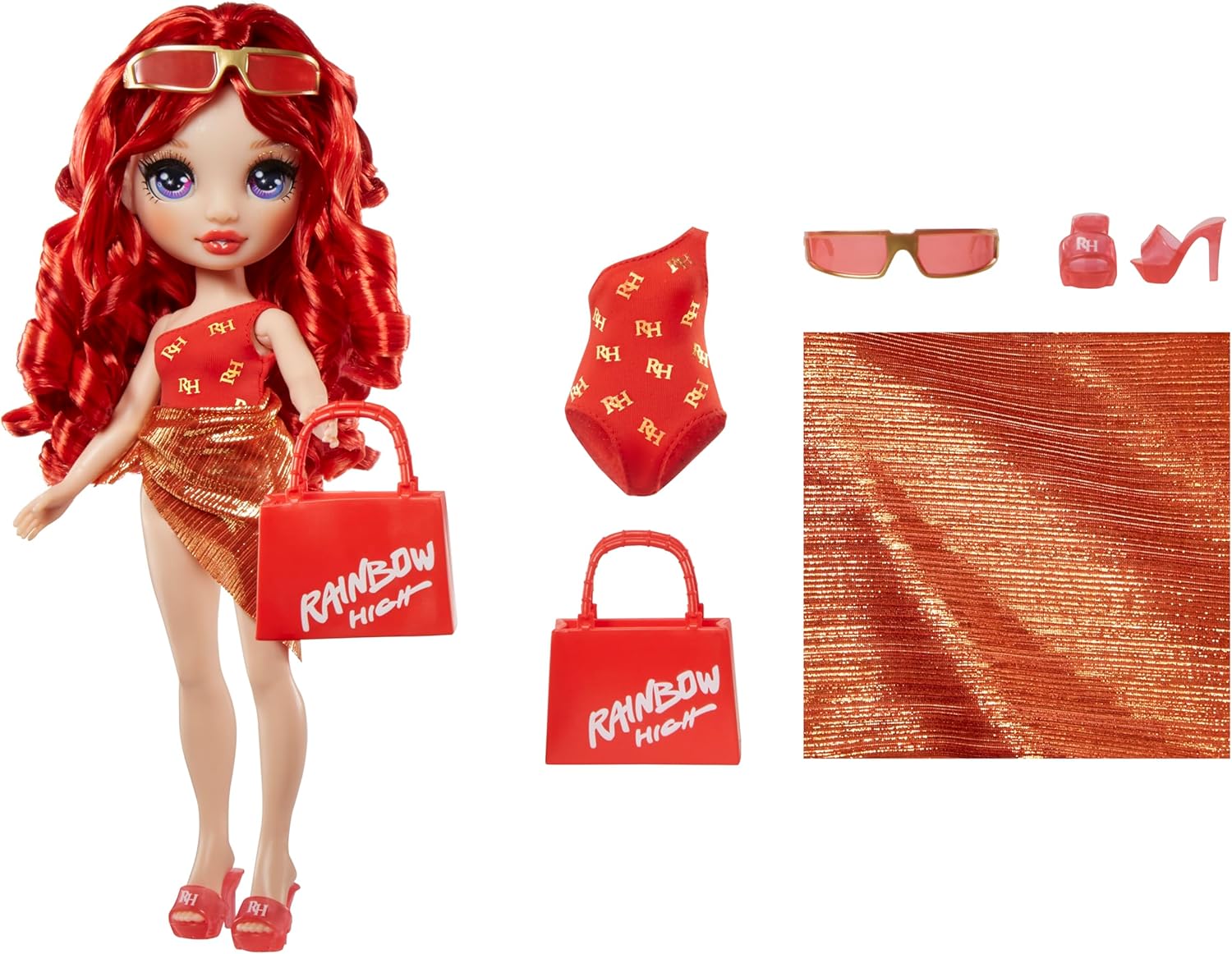 Кукла Rainbow High Swim and Style Fashion Ruby 507277EUC 507277EUC - фото 2