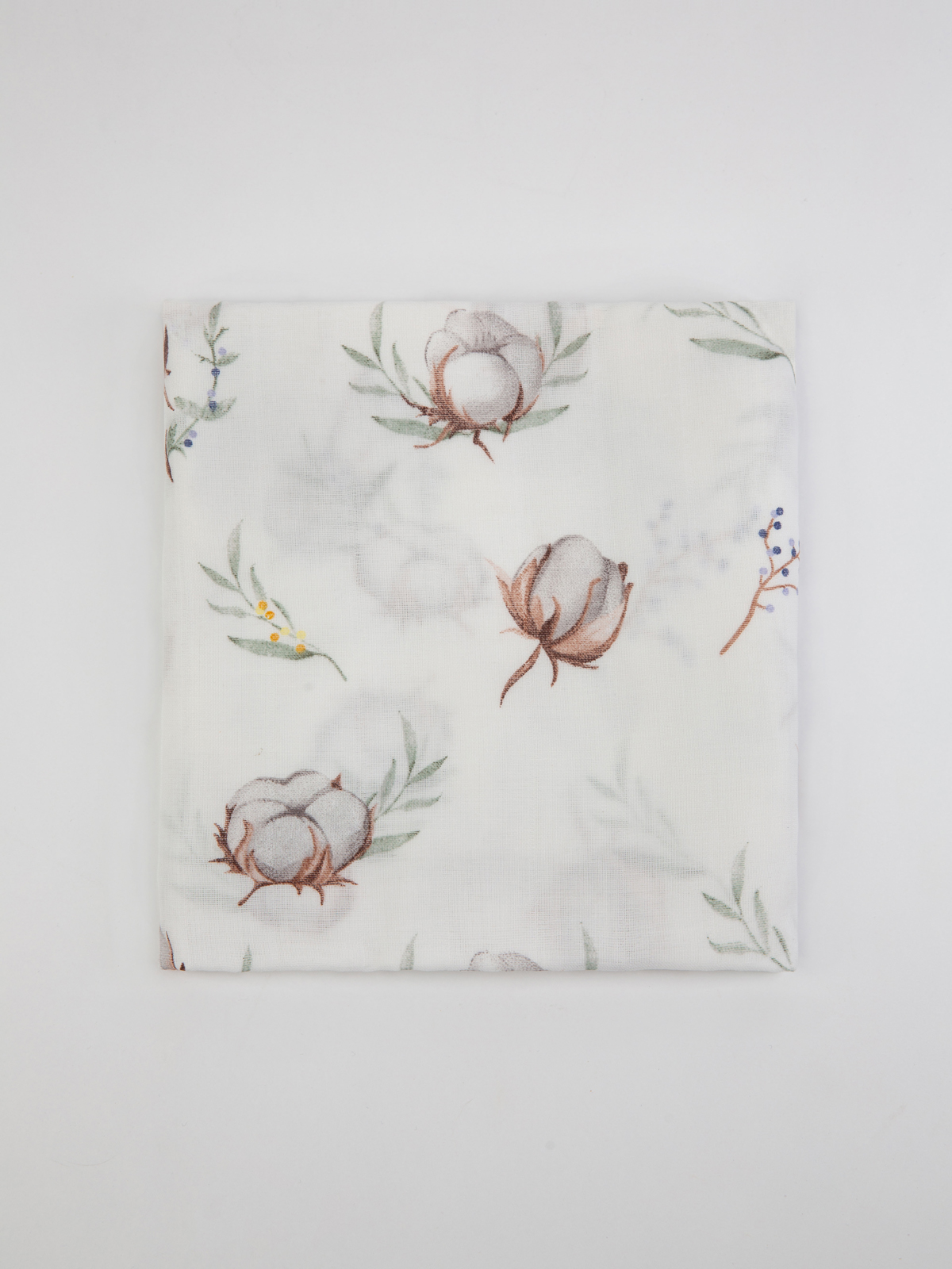 Пелёнка inlovery муслин 130x90 см 2 шт. - фото 20