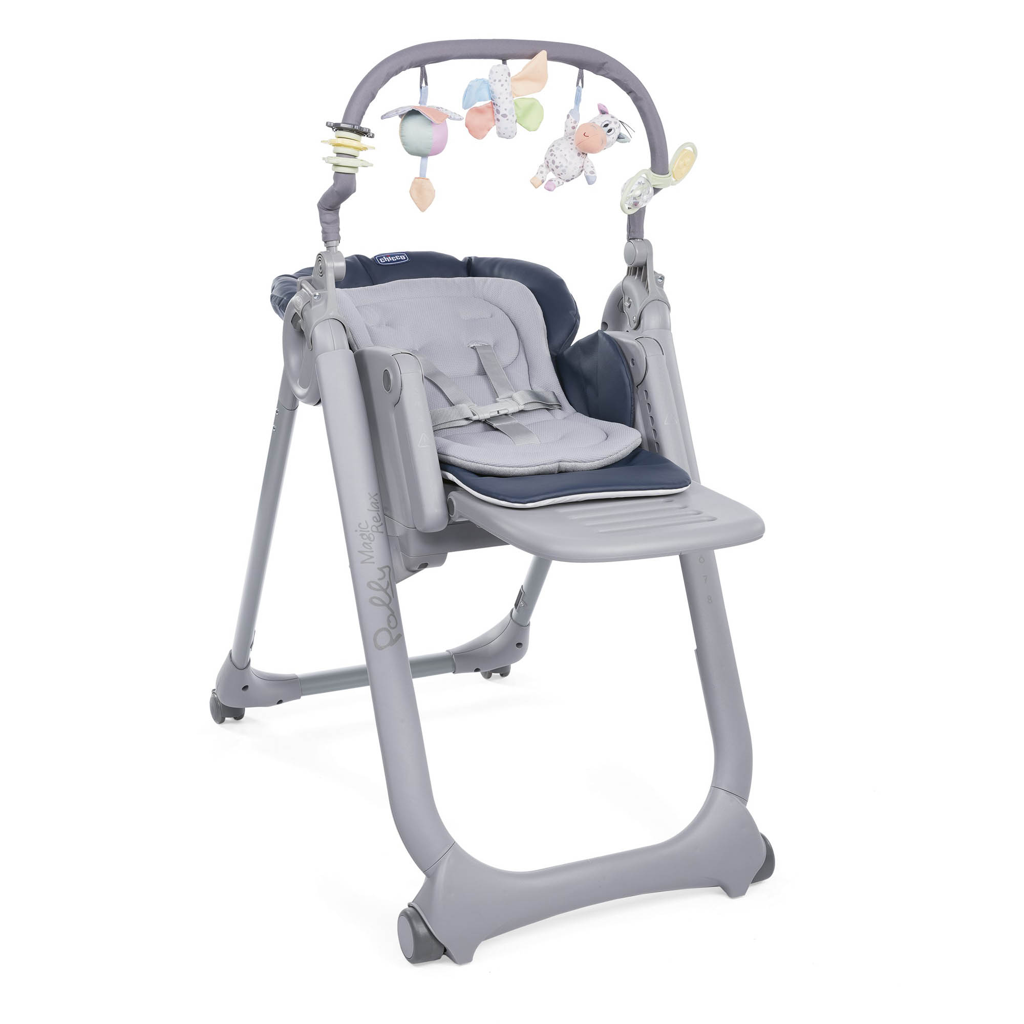 Стульчик для кормления Chicco Polly Magic Relax классический - фото 1