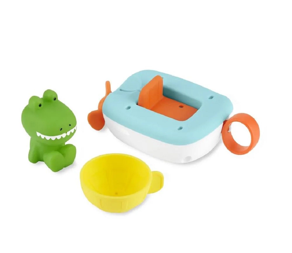 Игрушка Skip Hop сортер сортер Лодка с крокодилом - фото 3