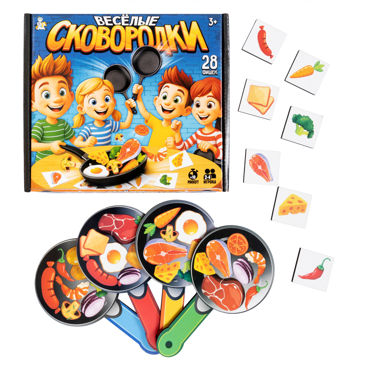 Настольная игра Десятое королевство Весёлые сковородки - фото 3