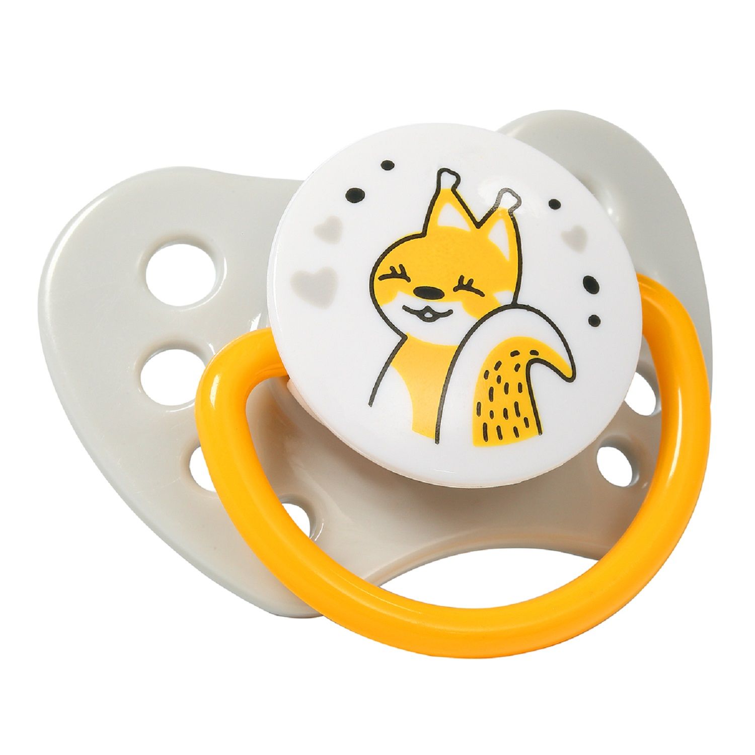 Пустышка Babyono силикон ортодонтическая от 3 мес. 2 шт. - фото 4