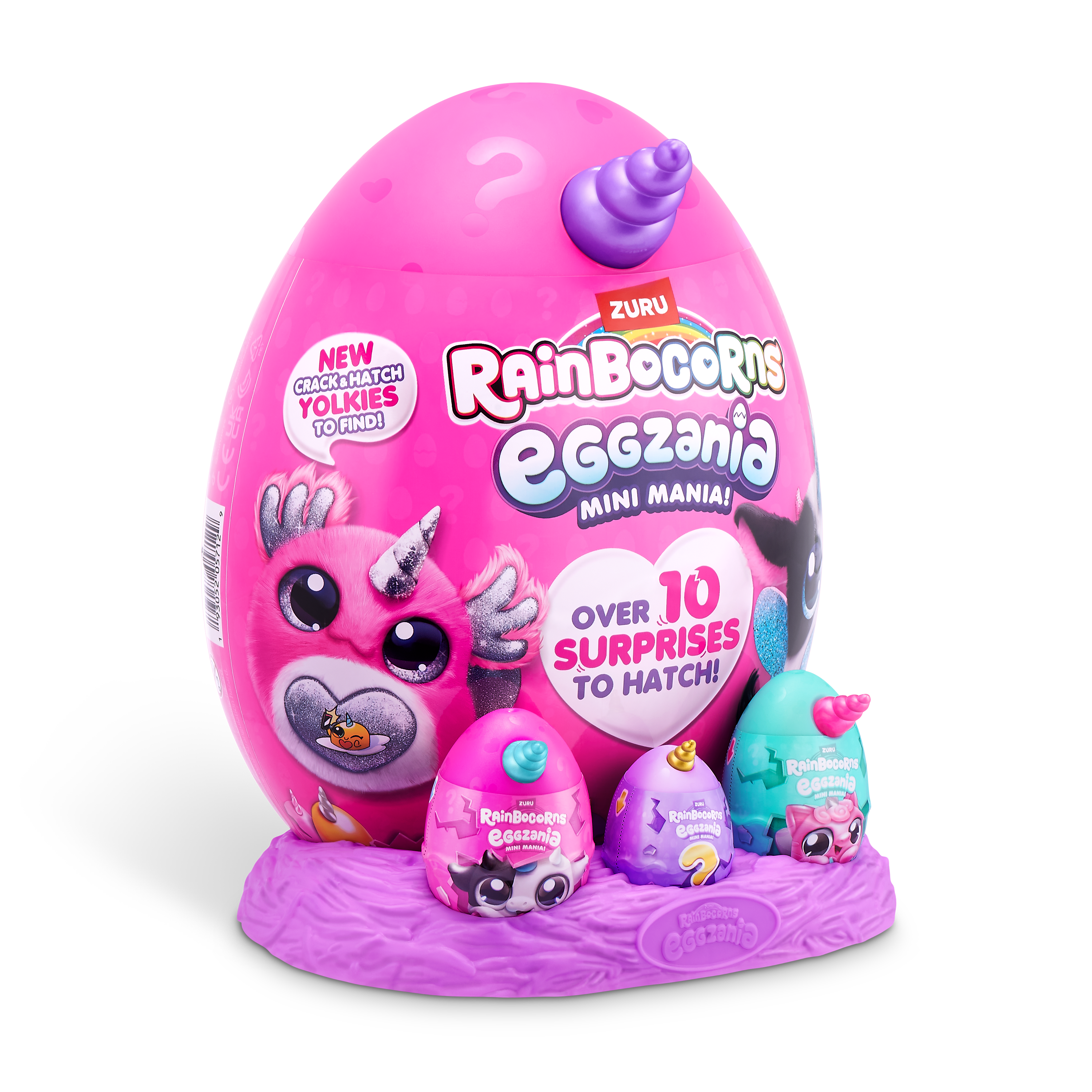 Мягкая игрушка Zuru Rainbocorns Eggzania - фото 2
