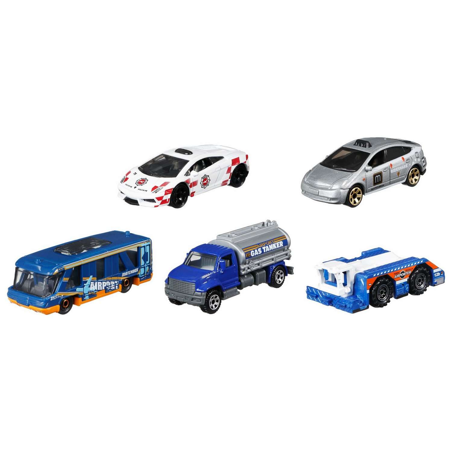 Игровой набор Matchbox Аэропорт 5шт C1817 - фото 1