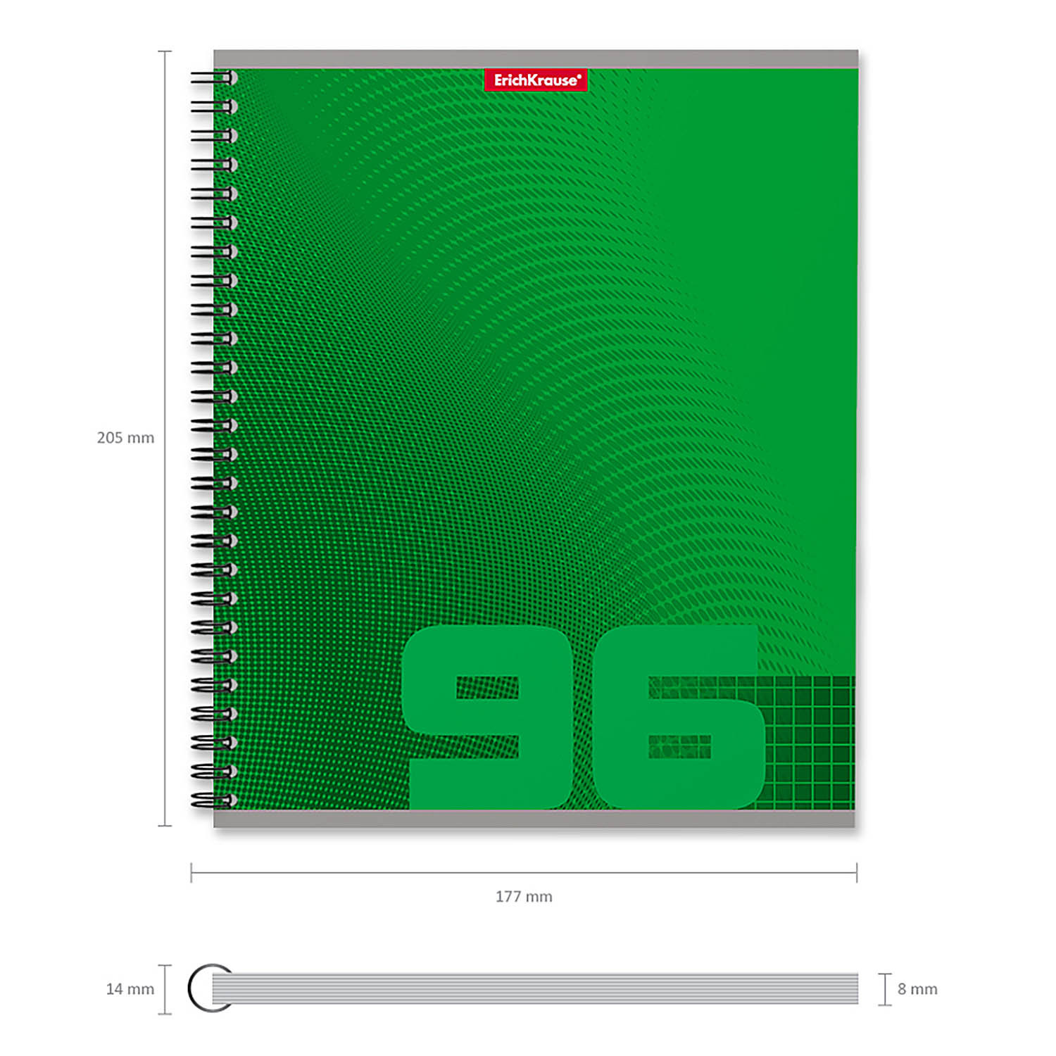 Общая тетрадь ErichKrause клетка 96 лист. в ассортименте - фото 6