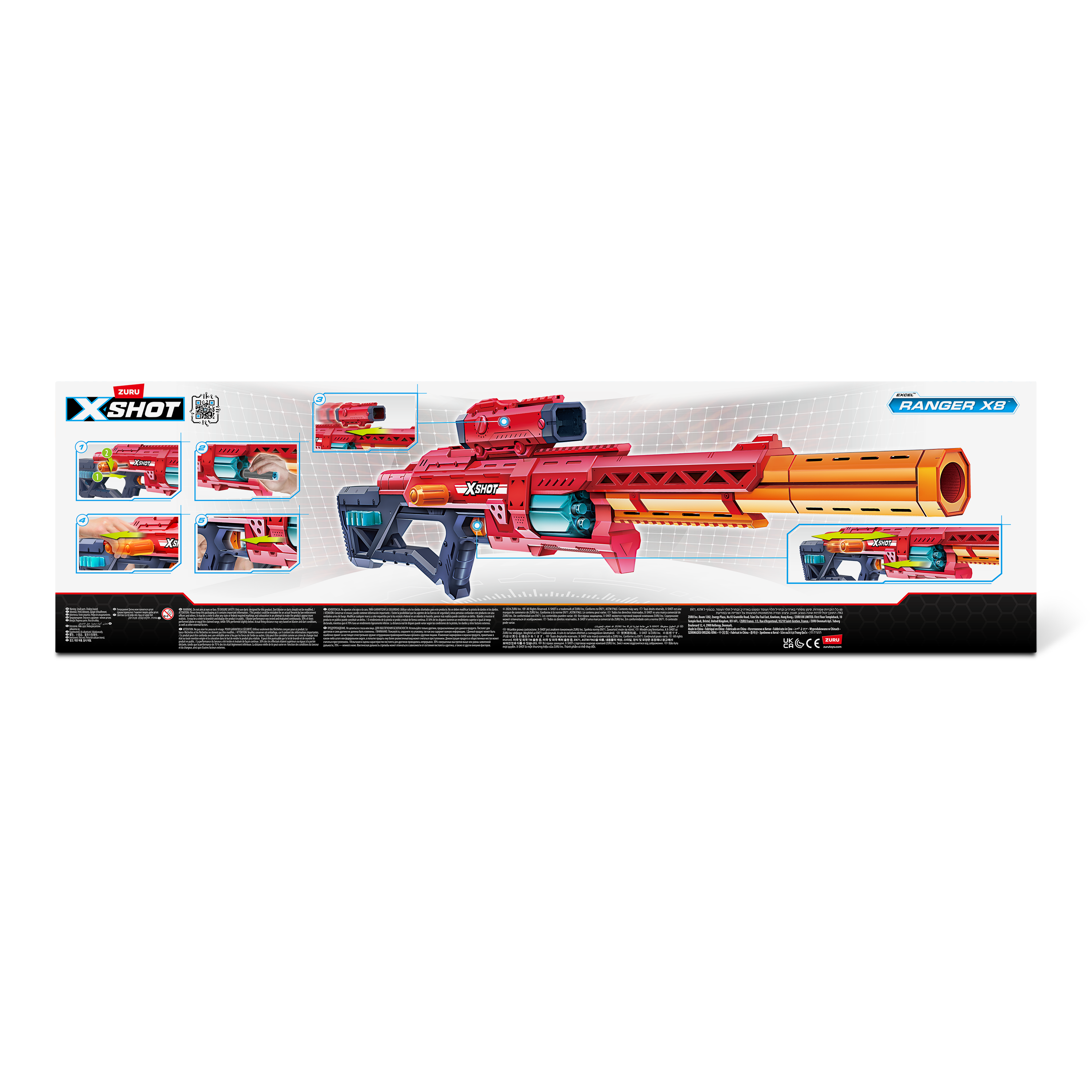 Бластер Zuru XSHOT  Excel Range - фото 12