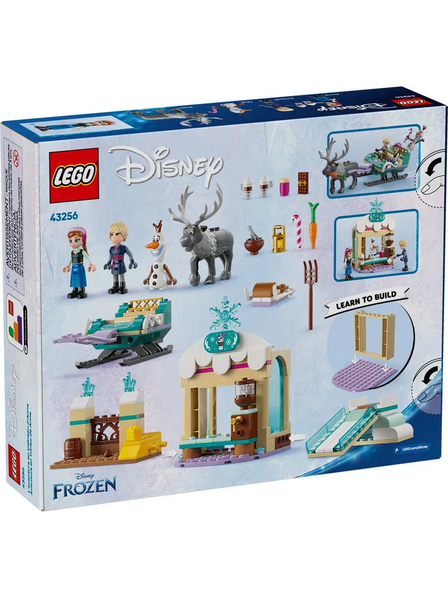 Конструктор LEGO Disney Princess Приключение Анны на санях 192 дет. - фото 7