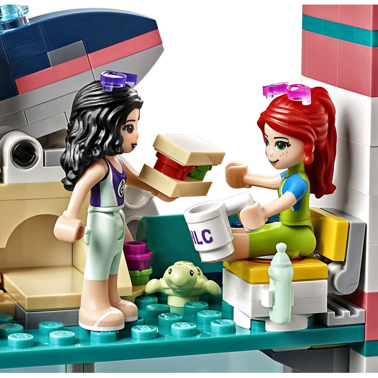 Конструктор LEGO Friends Спасательный центр на маяке блочный - фото 16