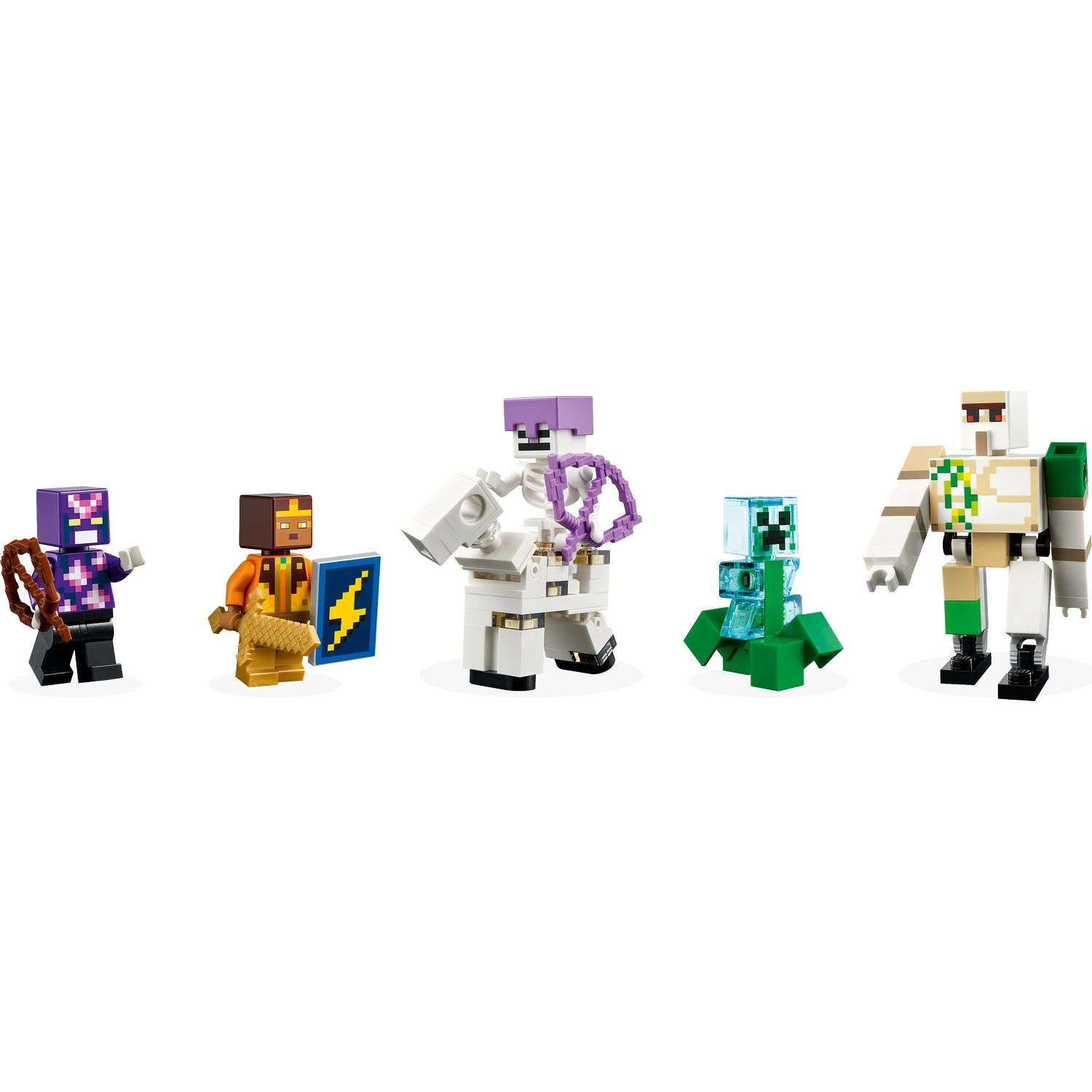 Конструктор LEGO Minecraft The Iron Golem Fortress 868 дет. - фото 7