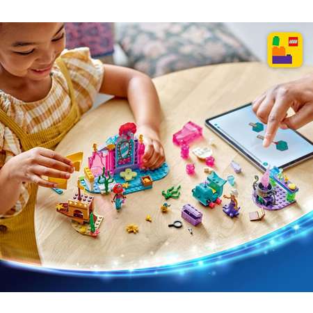 Конструктор LEGO Disney Princess Кристальная пещера Ариэль блочный