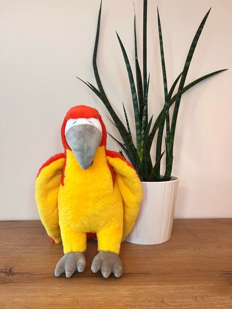 Мягкая игрушка Lapkin Попугай - фото 5