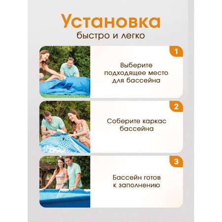 Бассейн Intex Каркасный / 244х51 см