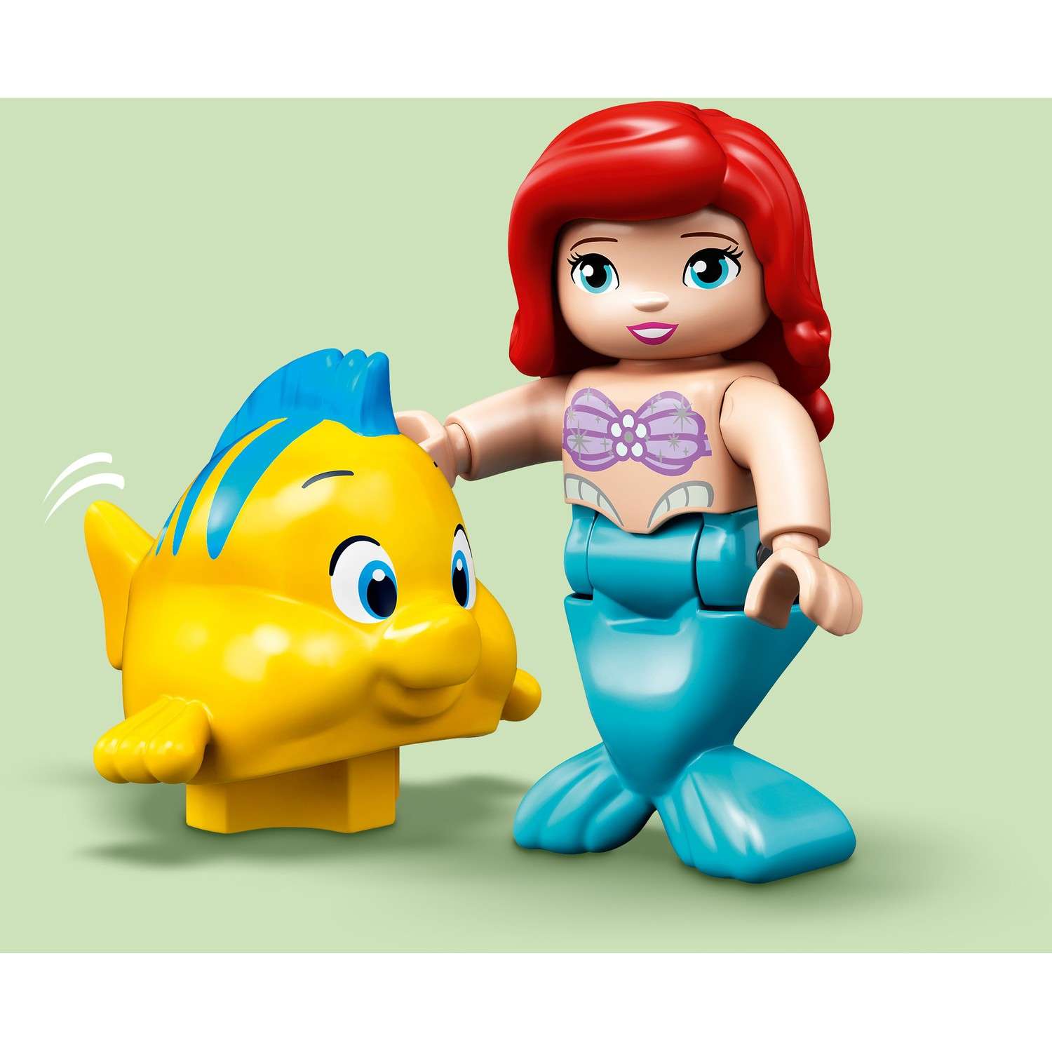 Конструктор LEGO DUPLO Подводный замок Ариэль блочный - фото 10