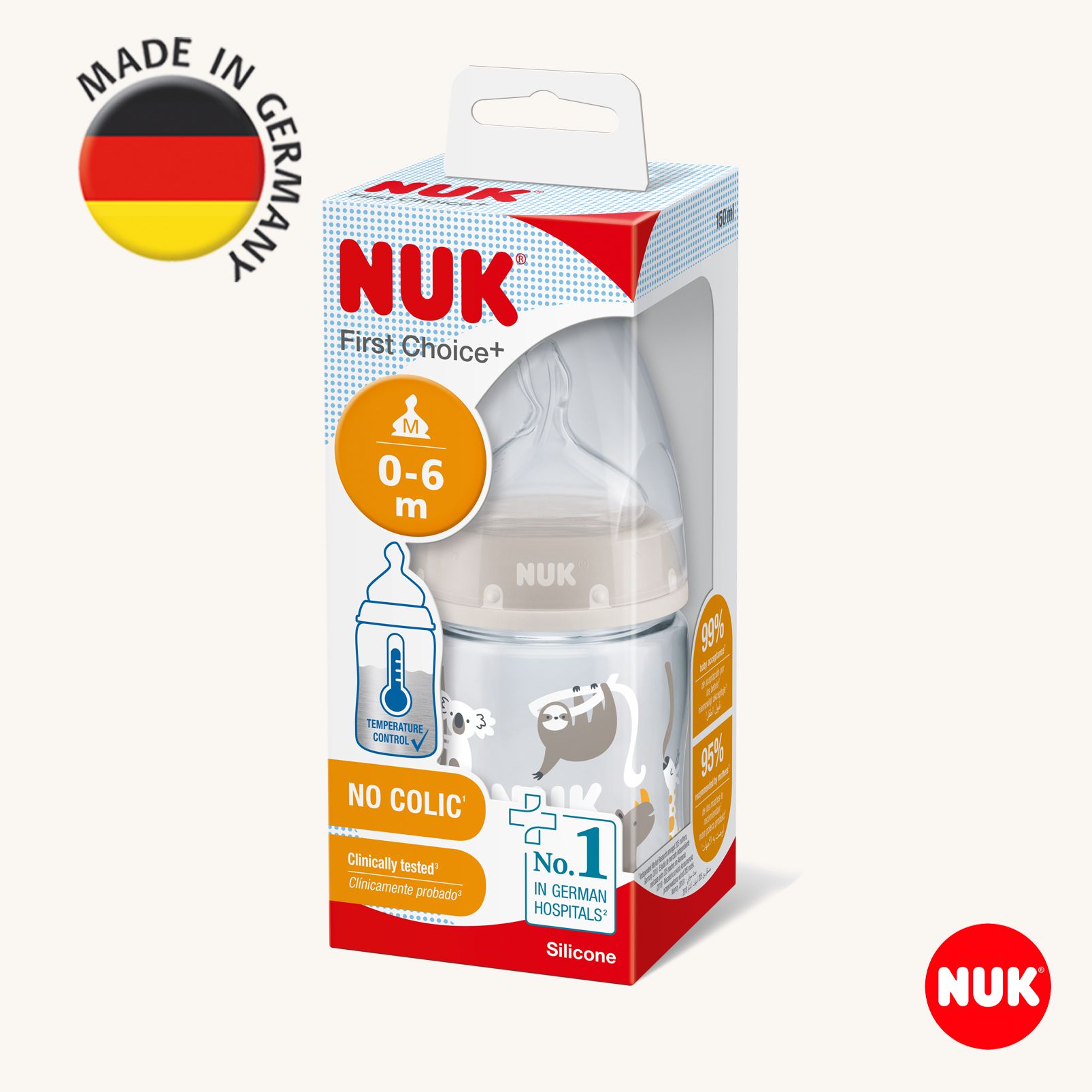 Бутылочка Nuk Anti-Colic 150 мл - фото 2