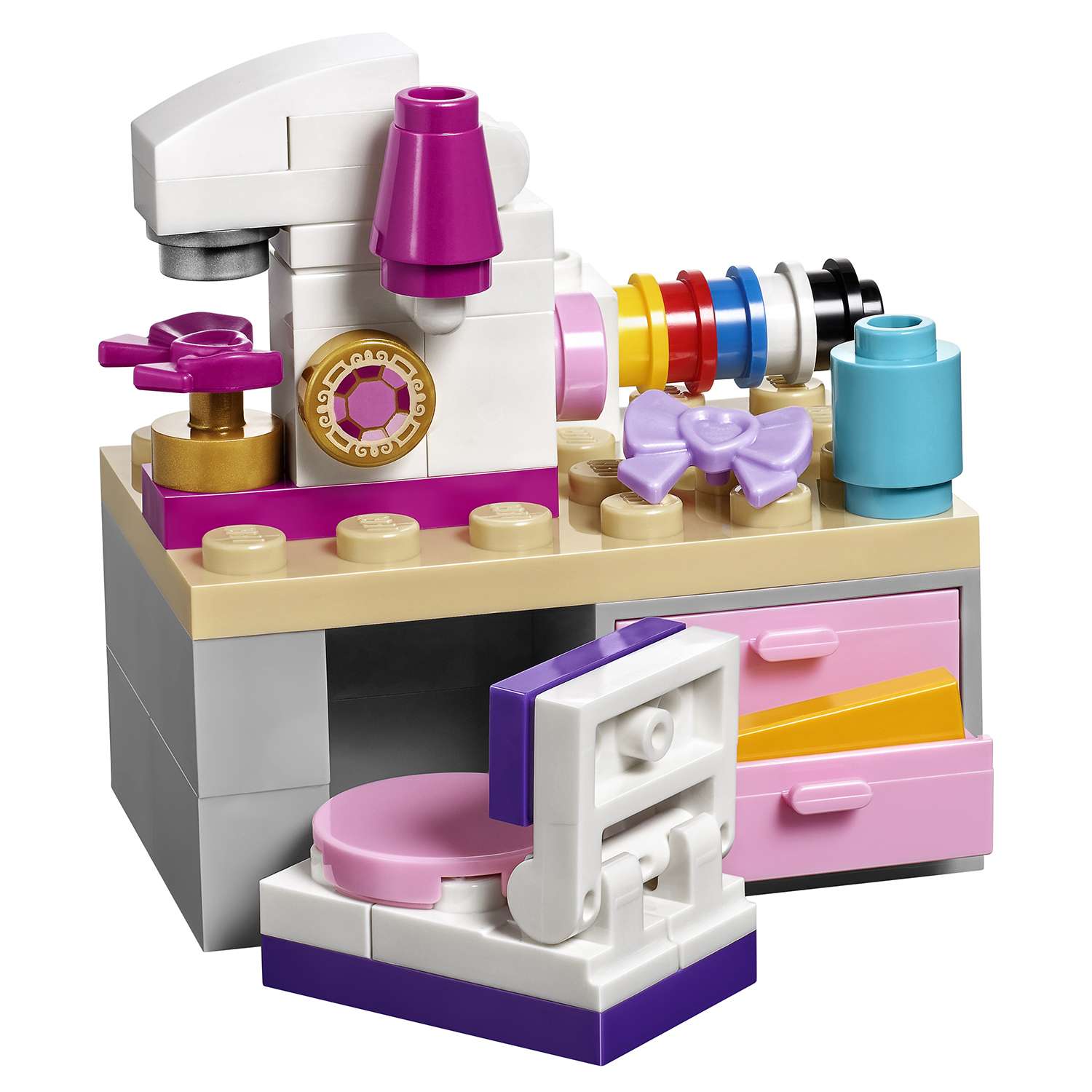 Конструктор LEGO Friends Творческая мастерская Эммы блочный - фото 6