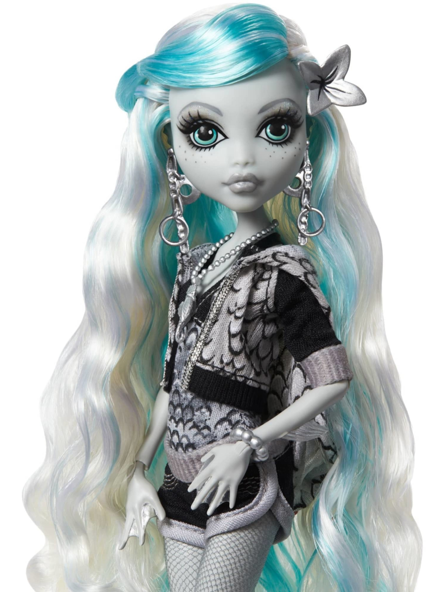 Кукла модельная Monster High Reel Drama HKN30 Лагуна Блю высота 27 см HKN30 - фото 6