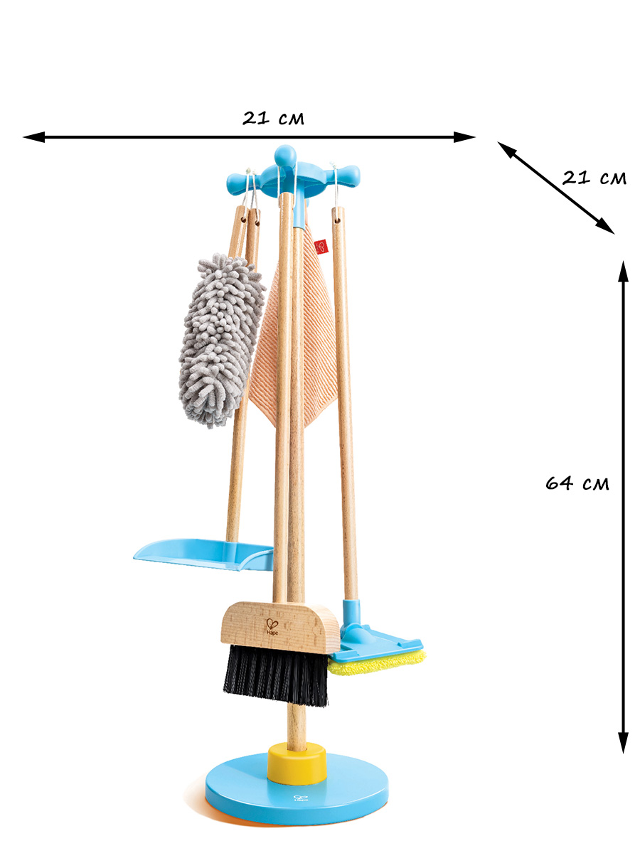 Игрушка Hape швабры и мётлы - фото 6
