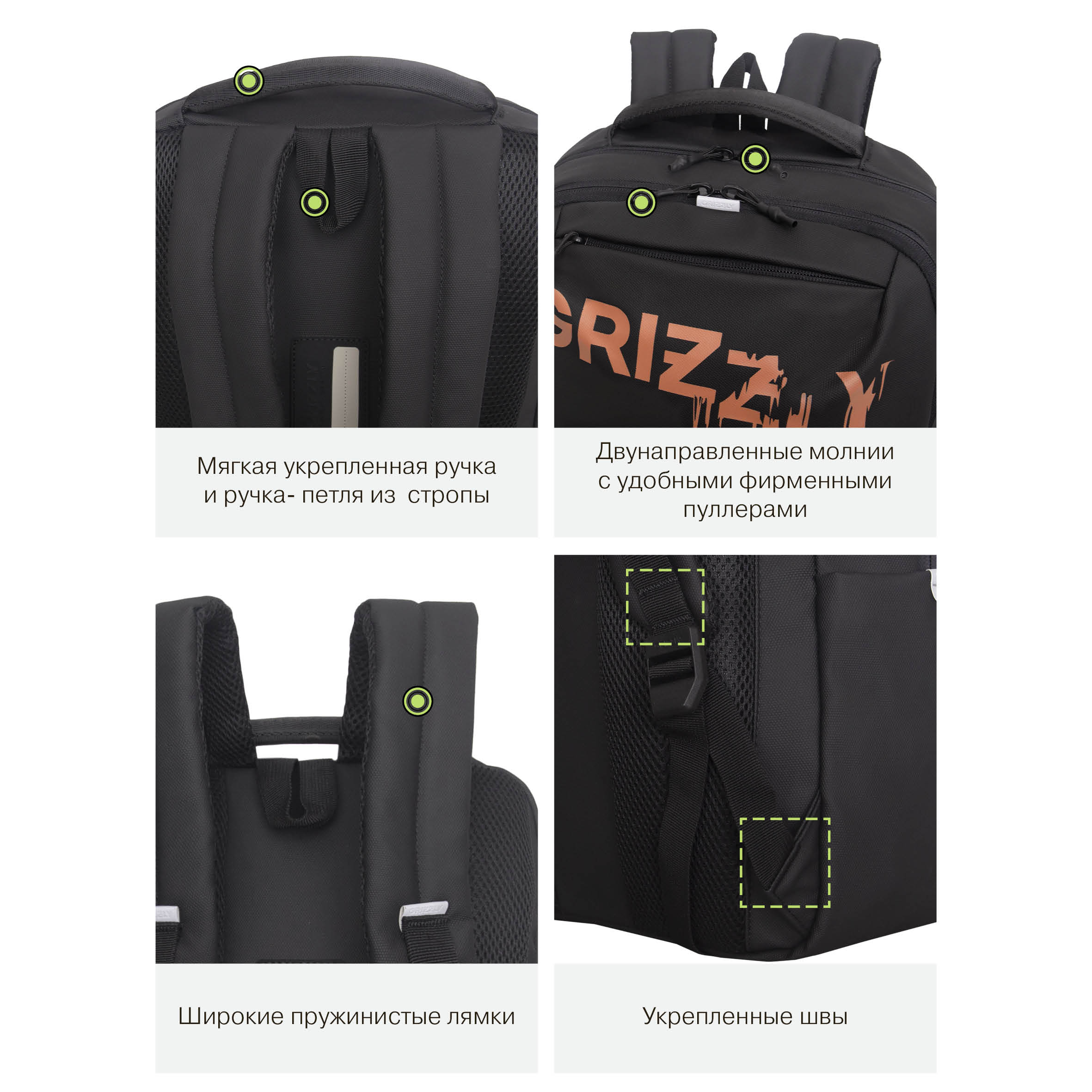 Рюкзак Grizzly Для мальчика - фото 13