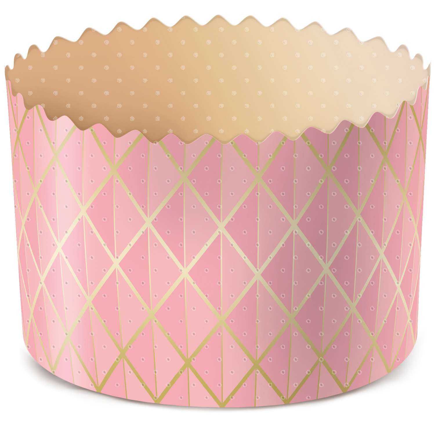 Формы пекарские бумажные цветные Домашняя кухня d124 h90мм 3шт - фото 4