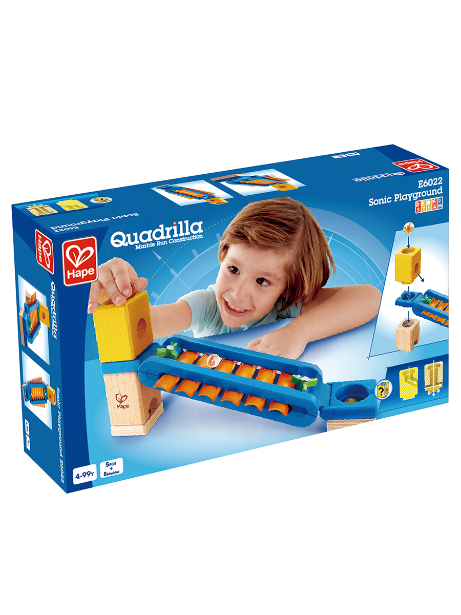 Конструктор Hape Гонки Звуковая площадка деревянный 13 дет. - фото 8