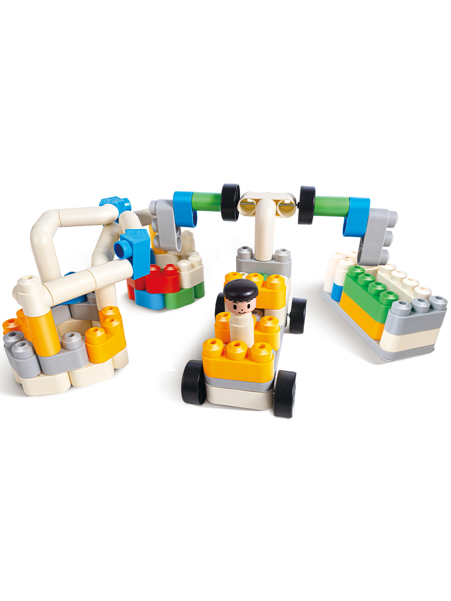 Конструктор Hape Грузовик 101 дет. - фото 5