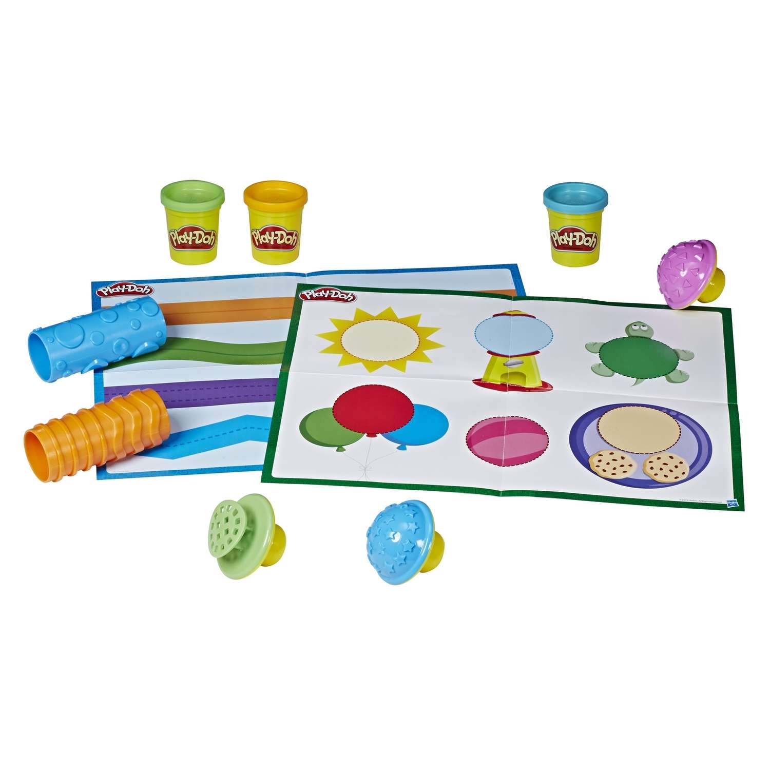 Пластилин Play-Doh Текстуры и инструменты - фото 1