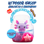 Игровой набор Goliath Аксолотль с аквариумом