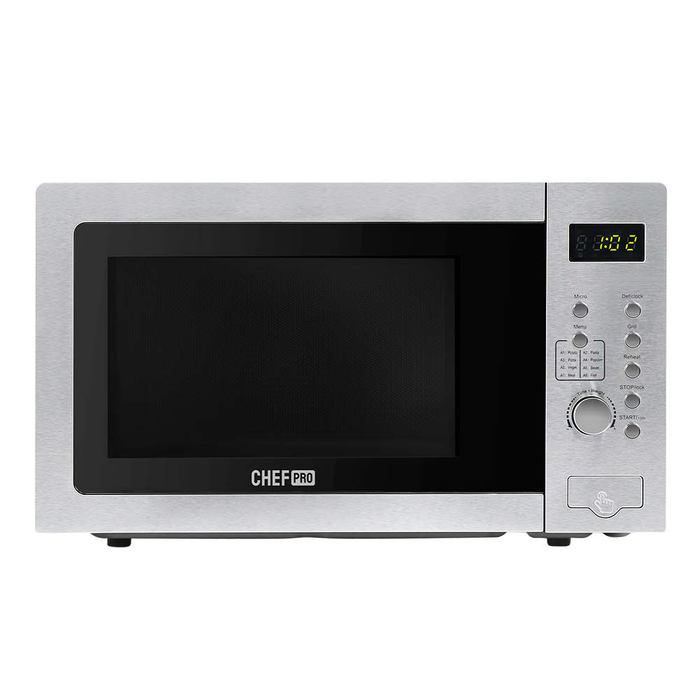 Микроволновая печь CHEF PRO черный/сталь - фото 21