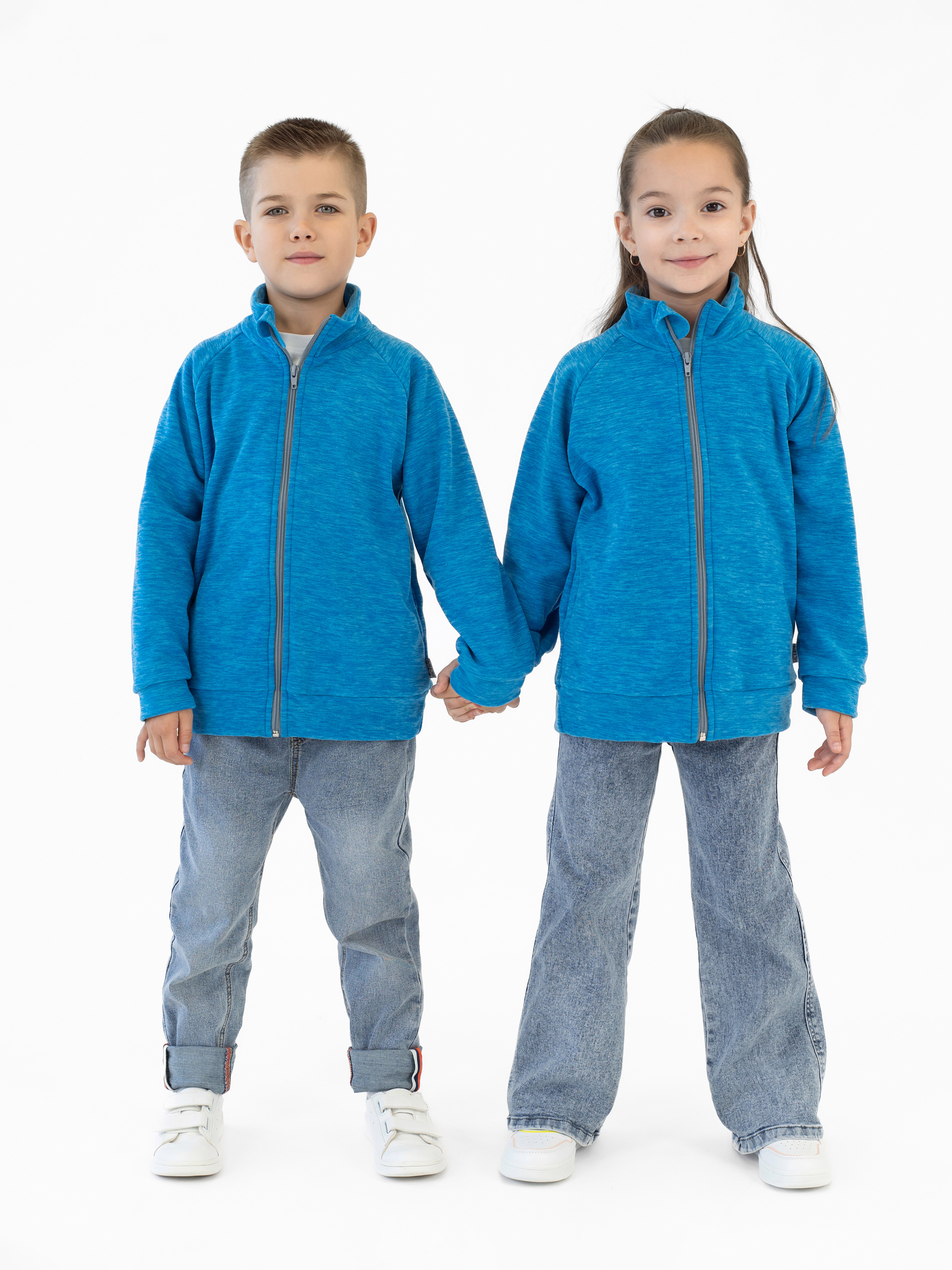 Толстовка Утенок 689/1кт бирюза - фото 7