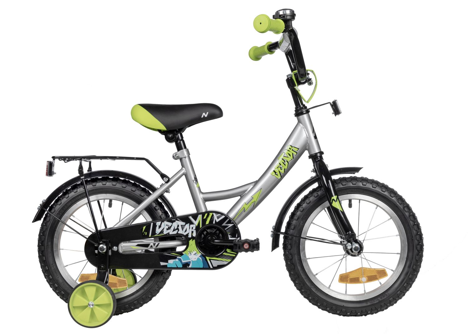 Двухколесный велосипед Novatrack 14 дюймов - фото 2