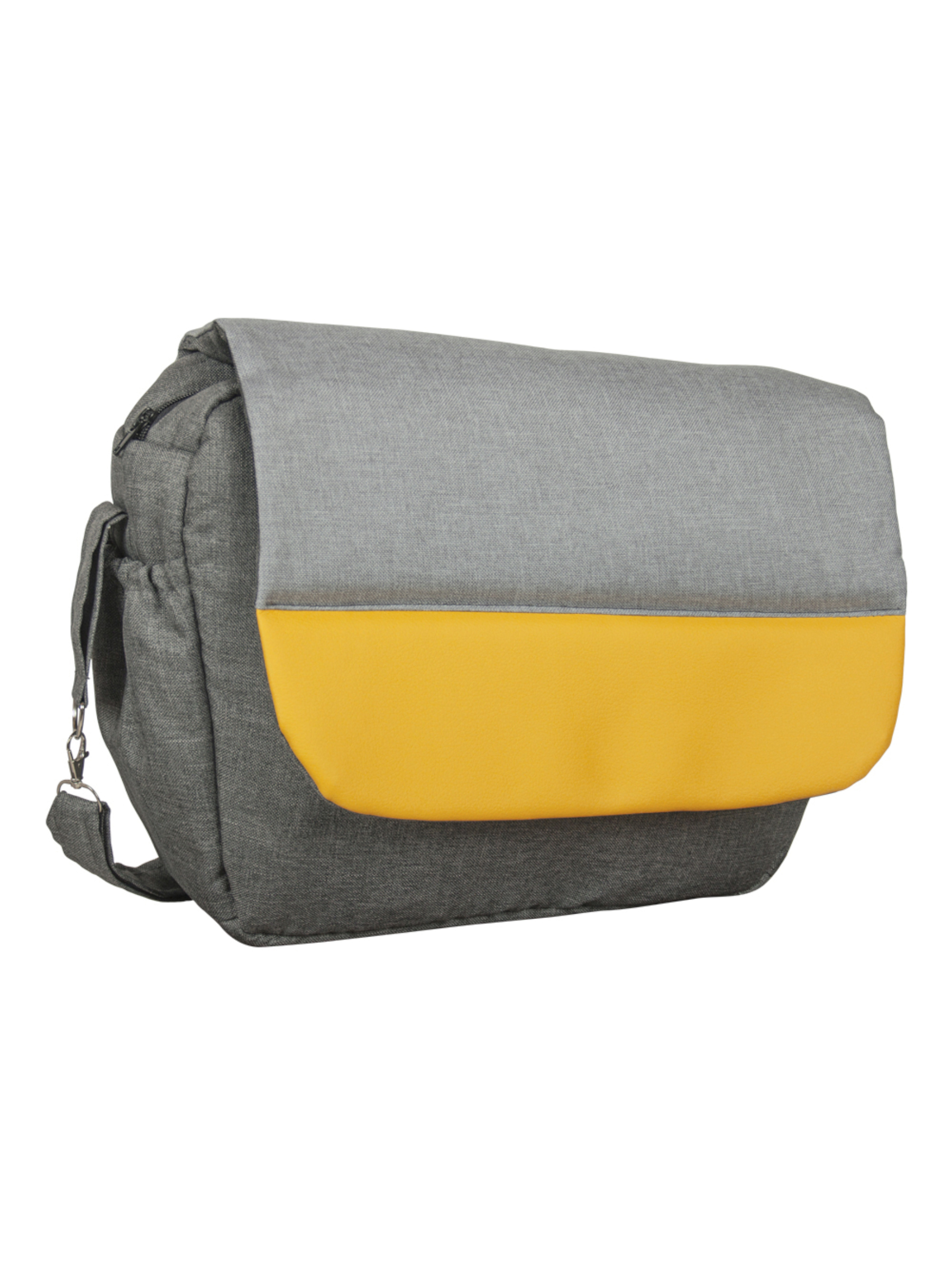 Коляска 3в1 alis ALVARO F 02 серый-желтый - фото 16