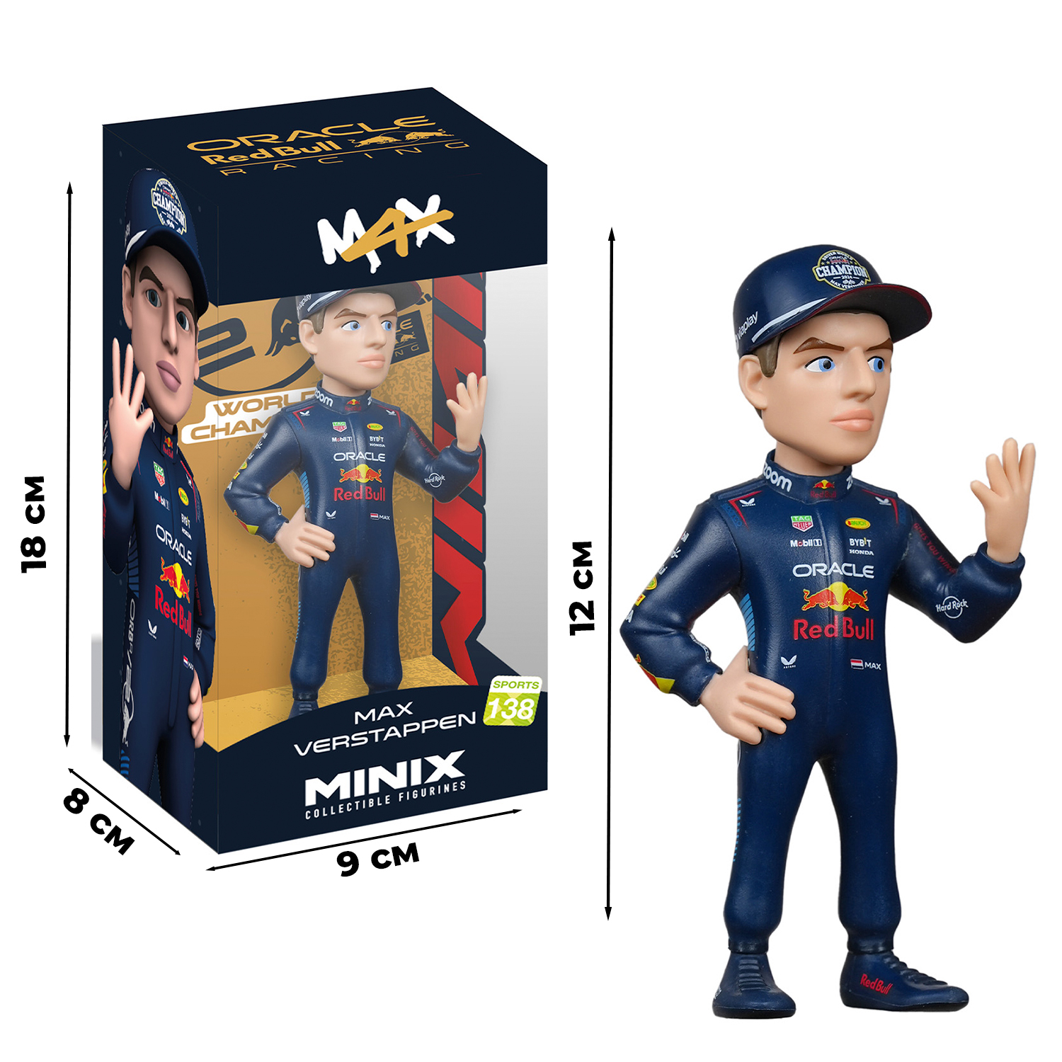 Фигурка MINIX Макс Ферстаппен - фото 3