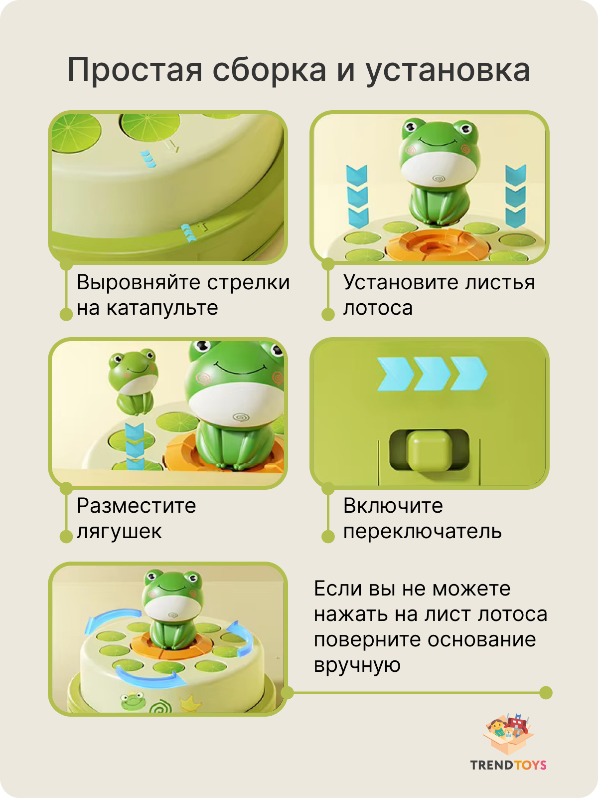 Настольная игра TrendToys Поймай лягушку - фото 7