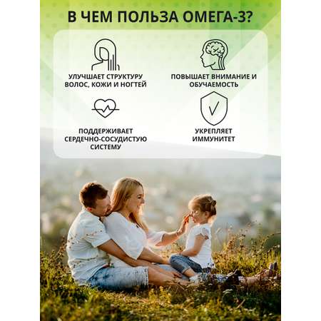 БАД 1WIN Омега-3 900 мг 90 капсул