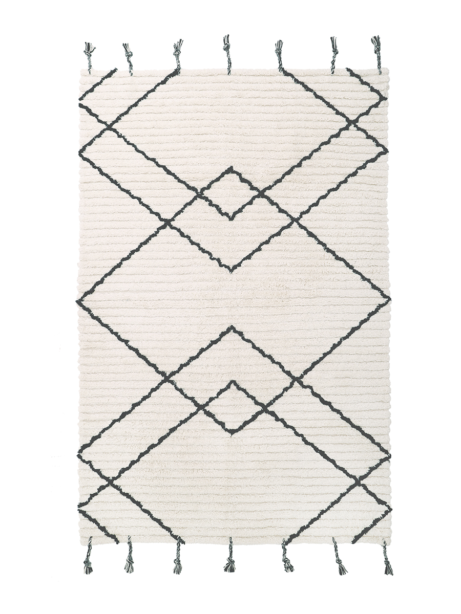 Ковёр Nattiot VIKTOR BLACK M 135 x 190 см - фото 1