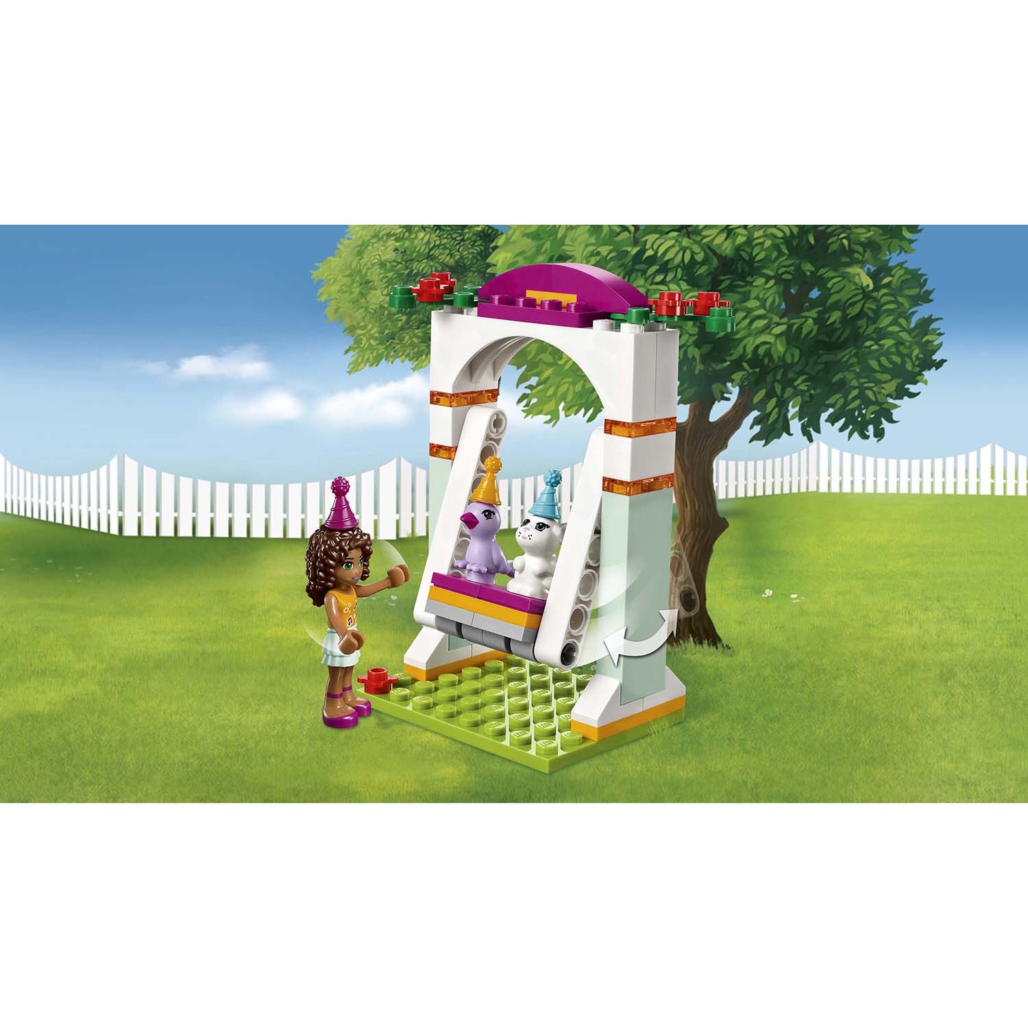Конструктор LEGO Friends День рождения блочный - фото 8