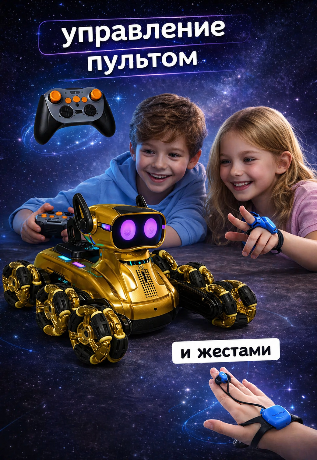 Собака РУ BalaToys Робот Интерактивный - фото 4