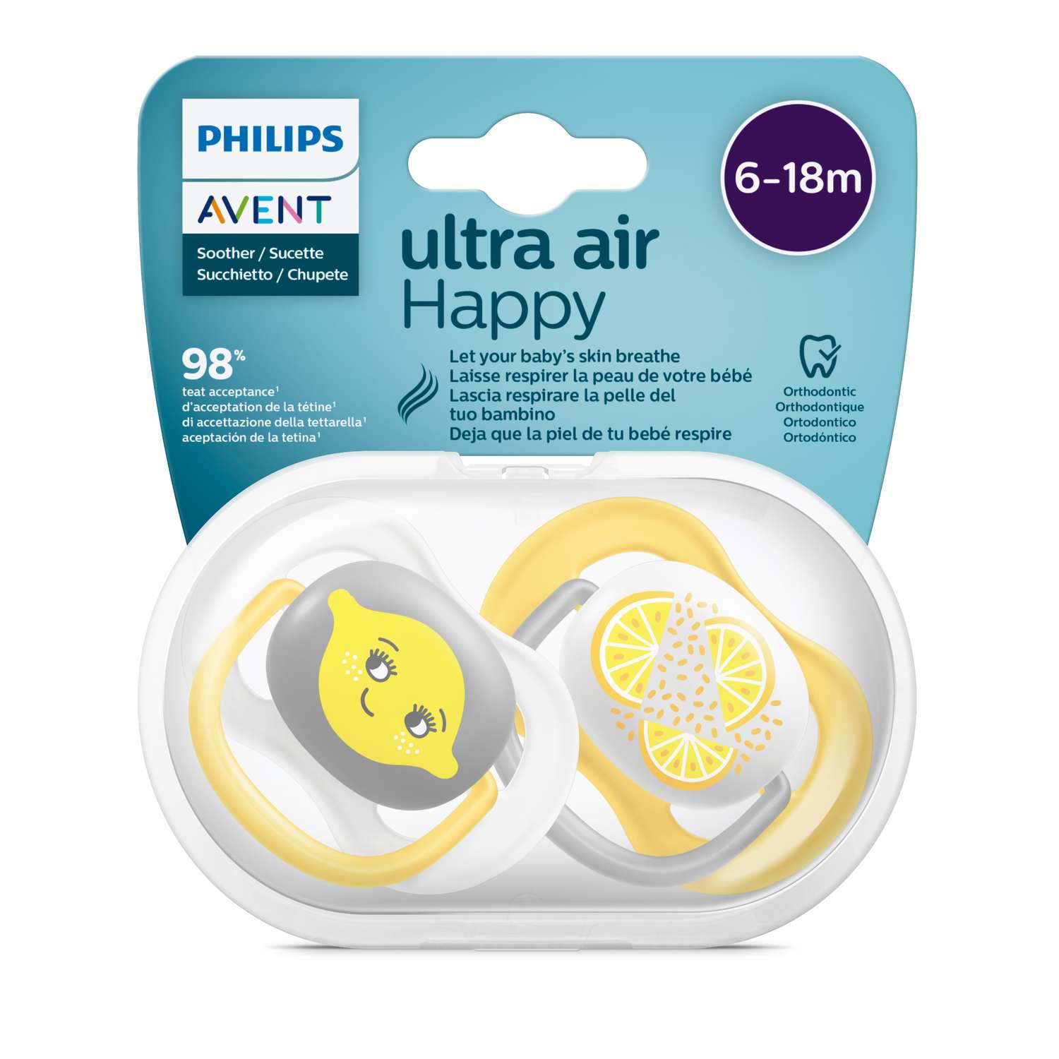 Пустышка Philips Avent силикон от 6 мес. 2 шт. - фото 9