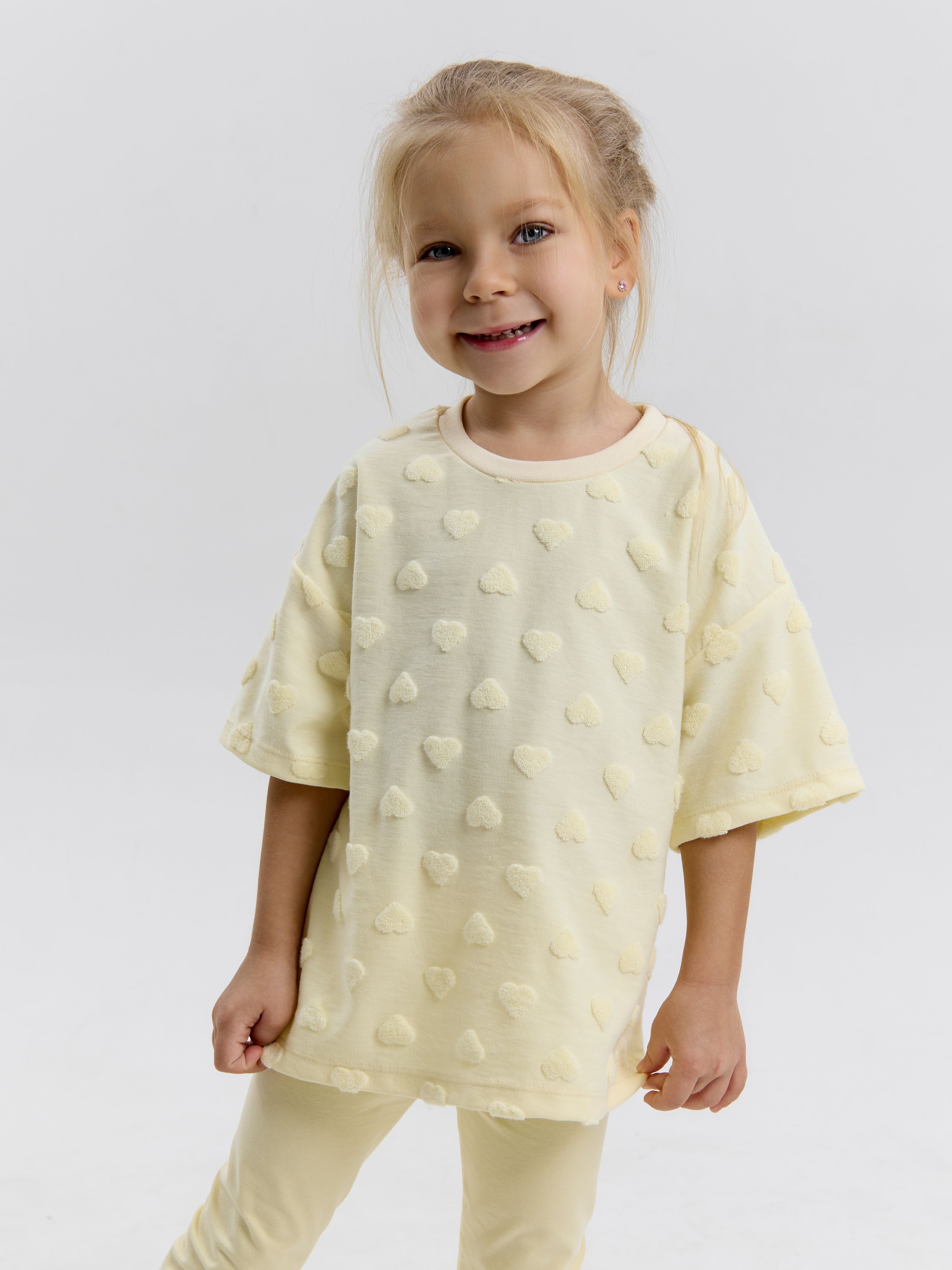 Футболка и леггинсы LEVA костюм_Томми_желтый - фото 10