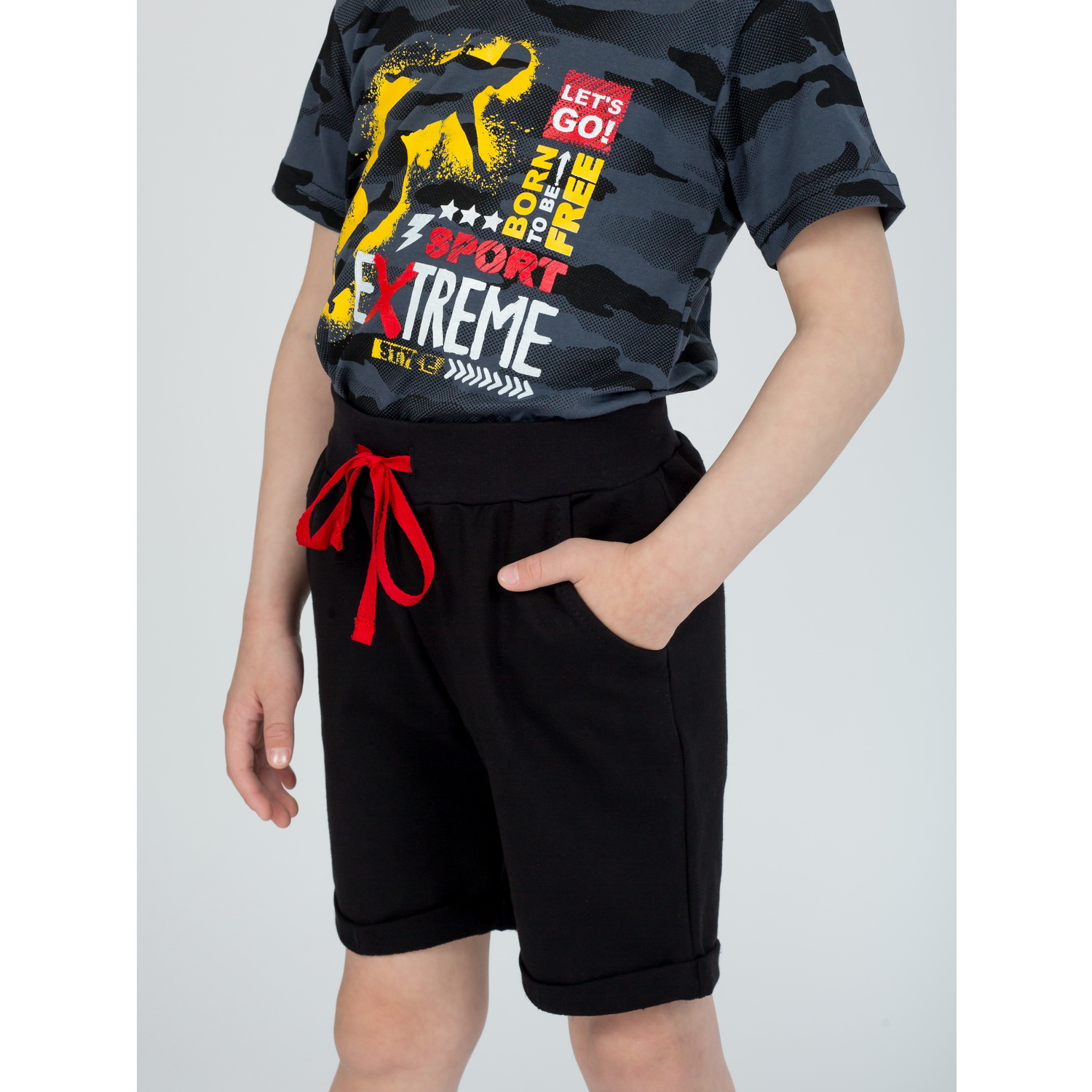 Костюм KiMMi co К-14087049п камуфляж черный экстрим - фото 6