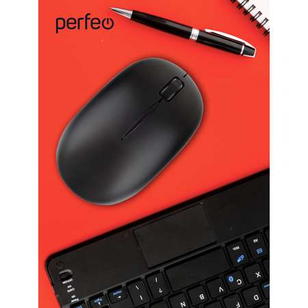 Мышь беспроводная Perfeo GLOBE 3 кнопки DPI 1000 USB