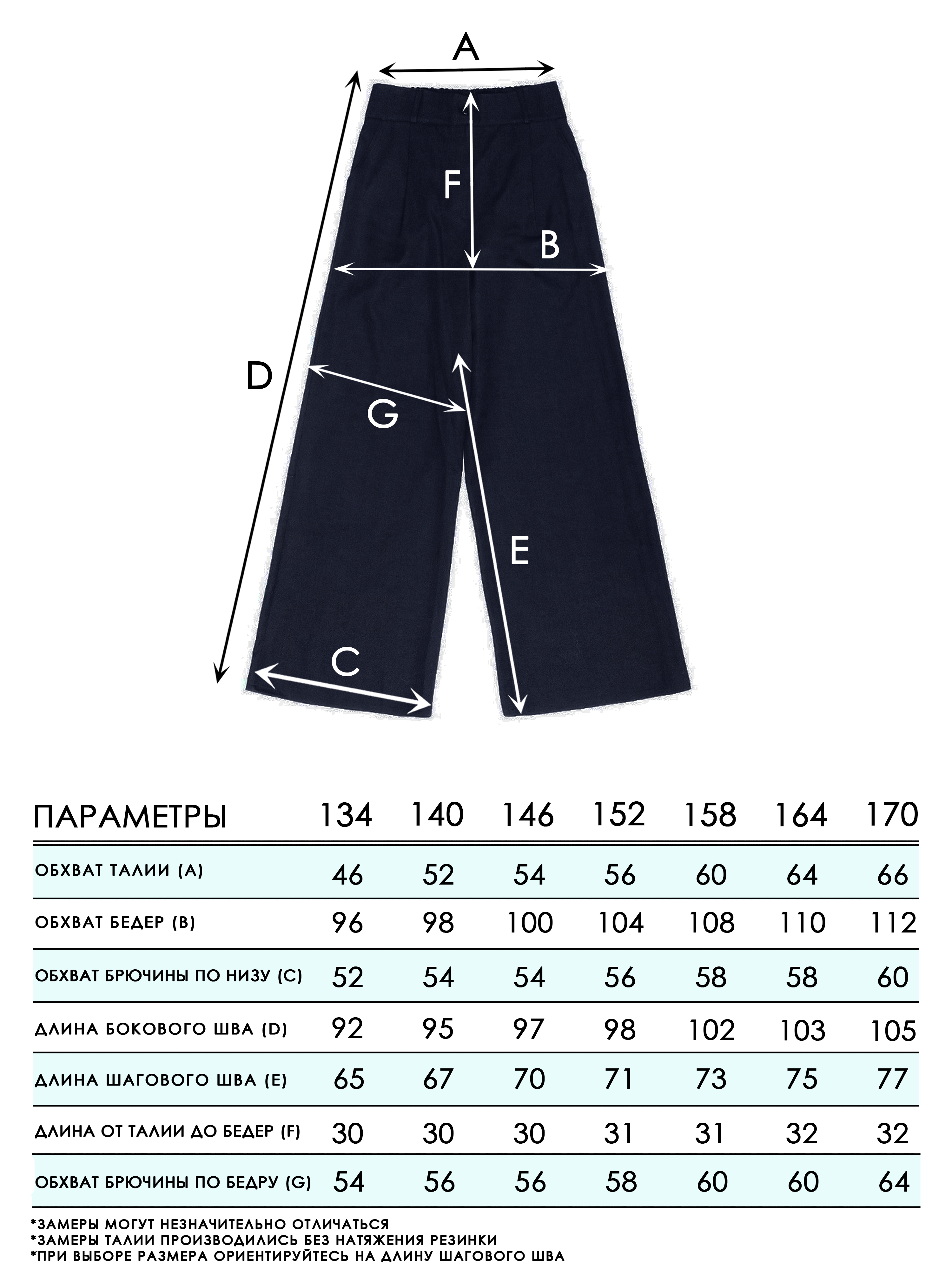 Брюки СИНЯЯ МОДА W501-G39 - фото 4