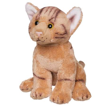 Игрушка мягкая Abtoys Домашние любимцы Кошечка рыжая 15 см, премиум