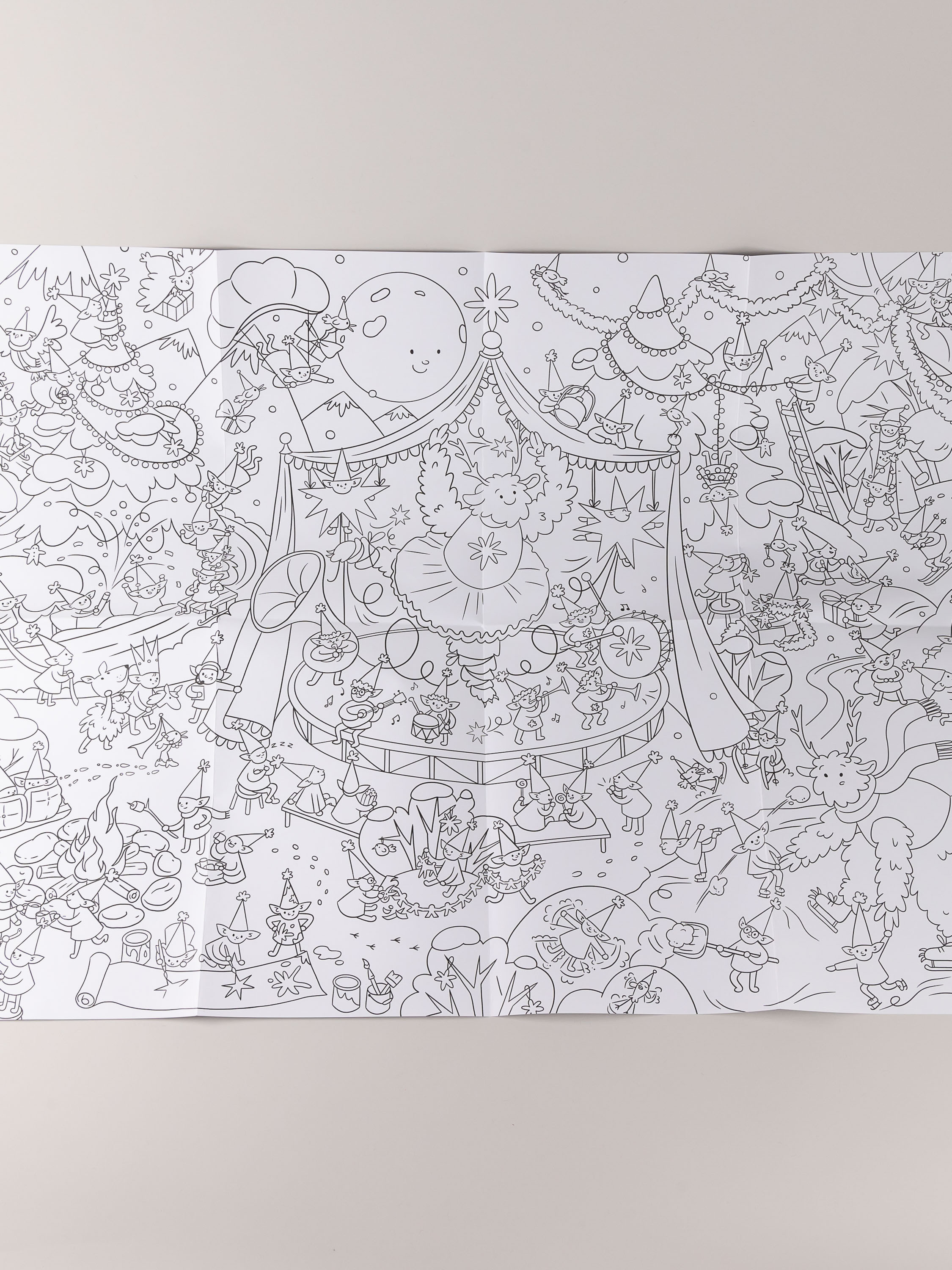 Книга Альпина. Дети Волшебный лес. Раскраска-плакат - фото 6